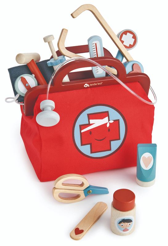 TENDER LEAF Doctor&#39;s Bag &amp; Accessories PRE-SCHOOL (3-5 Yrs) - Zabecca Living