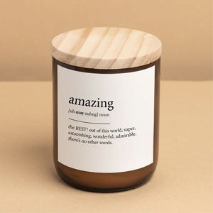 THE COMMONFOLK Dictionary Meaning Candle - Amazing CANDLE - Zabecca Living