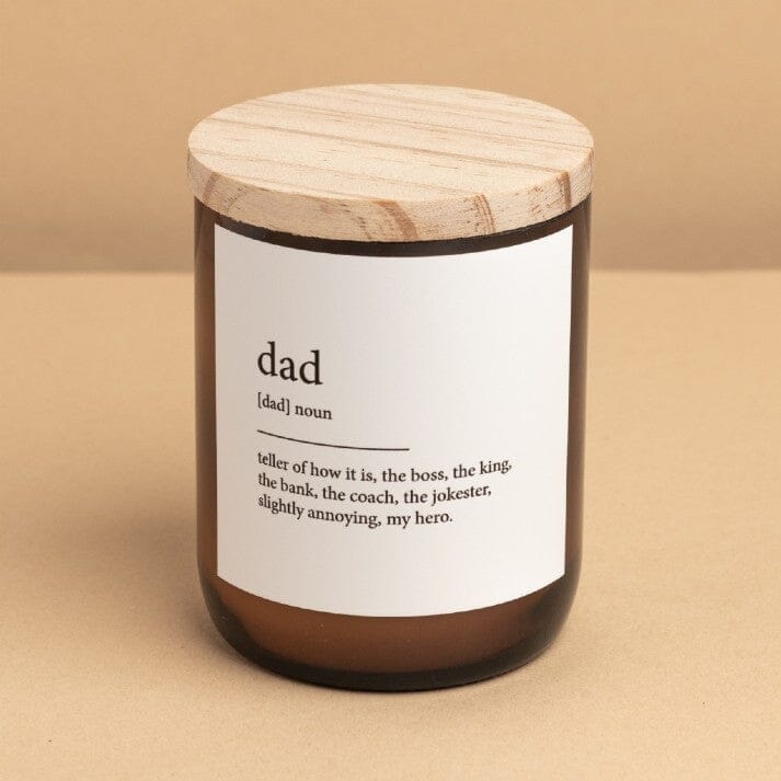THE COMMONFOLK Dictionary Meaning Candle - Dad CANDLE - Zabecca Living