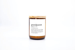 THE COMMONFOLK Dictionary Meaning Candle - Grandparent CANDLE - Zabecca Living