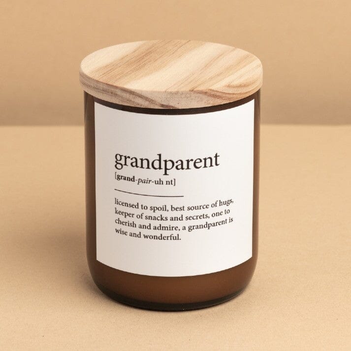 THE COMMONFOLK Dictionary Meaning Candle - Grandparent CANDLE - Zabecca Living