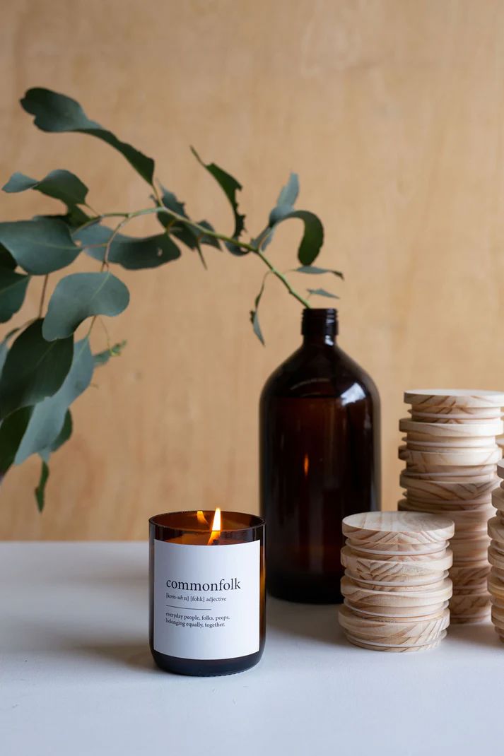 THE COMMONFOLK Dictionary Meaning Candle - Mum CANDLE - Zabecca Living