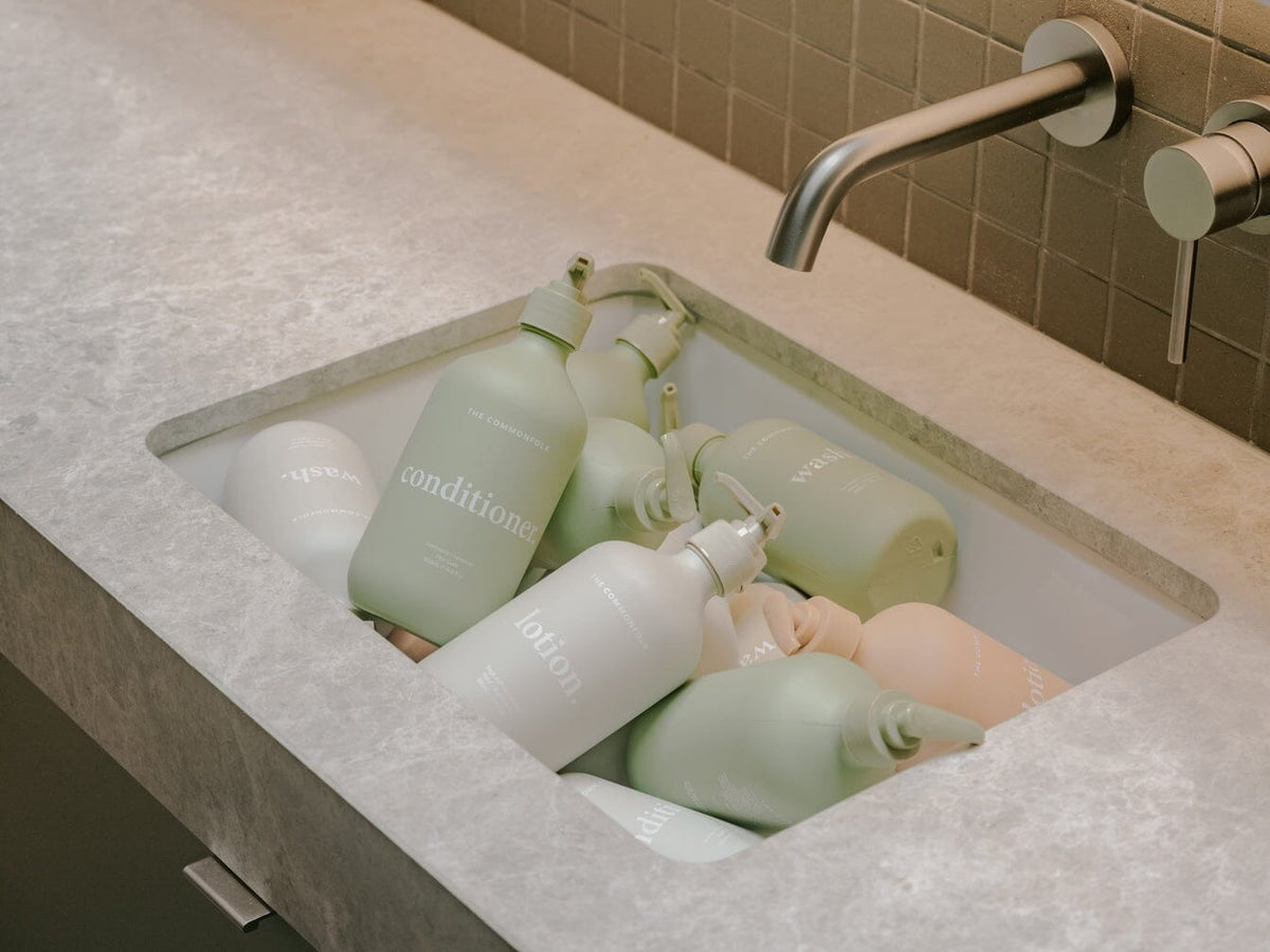 THE COMMONFOLK Keep It Simple Wash & Lotion Kit - Sage Coconut Lime HAND AND BODY WASH - Zabecca Living