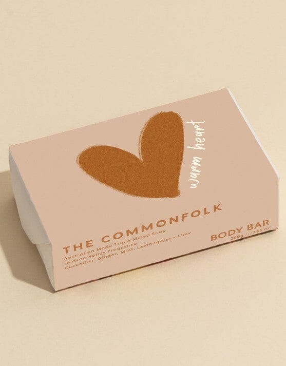 THE COMMONFOLK Warm Heart Body Bar - Hudson Valley SOAP - Zabecca Living