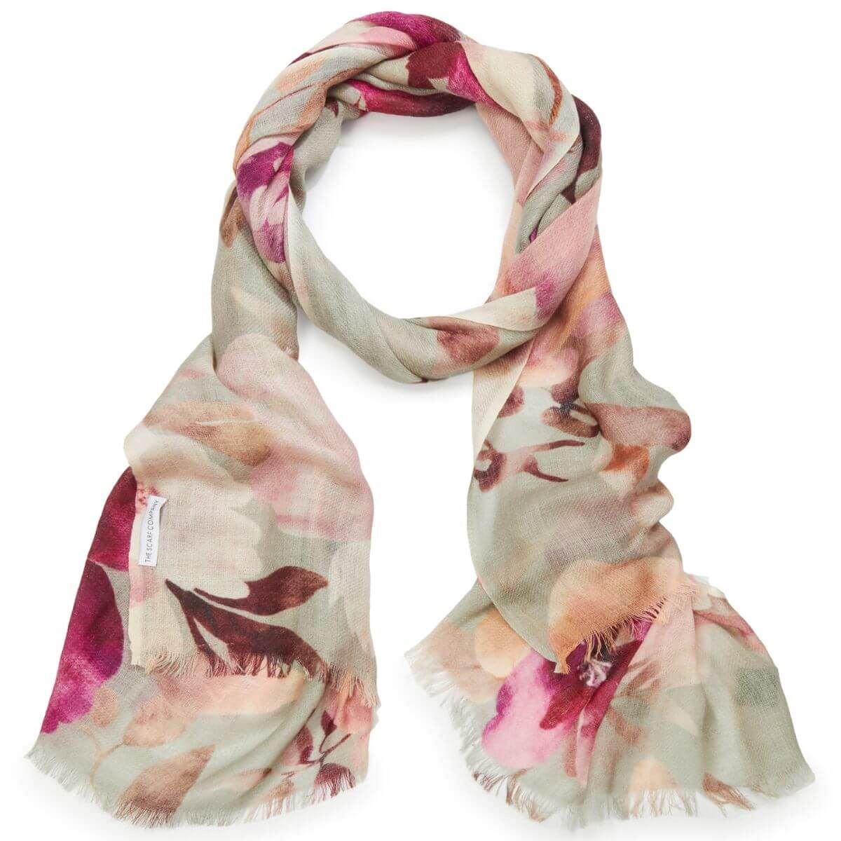 THE SCARF COMPANY Noelle Merino Wool Scarf scarf - Zabecca Living