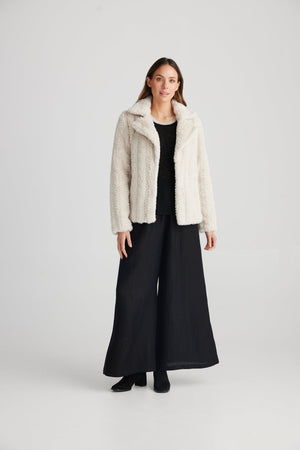 THE SHANTY CORPORATION Alejandra Jacket - Off-White Jacket - Zabecca Living