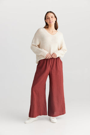 THE SHANTY CORPORATION Amar Knit - Natural Jumpers + Knitwear - Zabecca Living