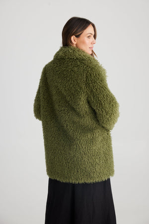 THE SHANTY CORPORATION Cadiz Jacket - Green Jacket - Zabecca Living