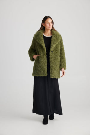 THE SHANTY CORPORATION Cadiz Jacket - Green Jacket - Zabecca Living