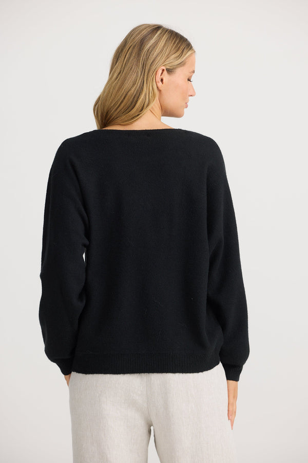 The Shanty Freddie Knit | Charcoal main image 0