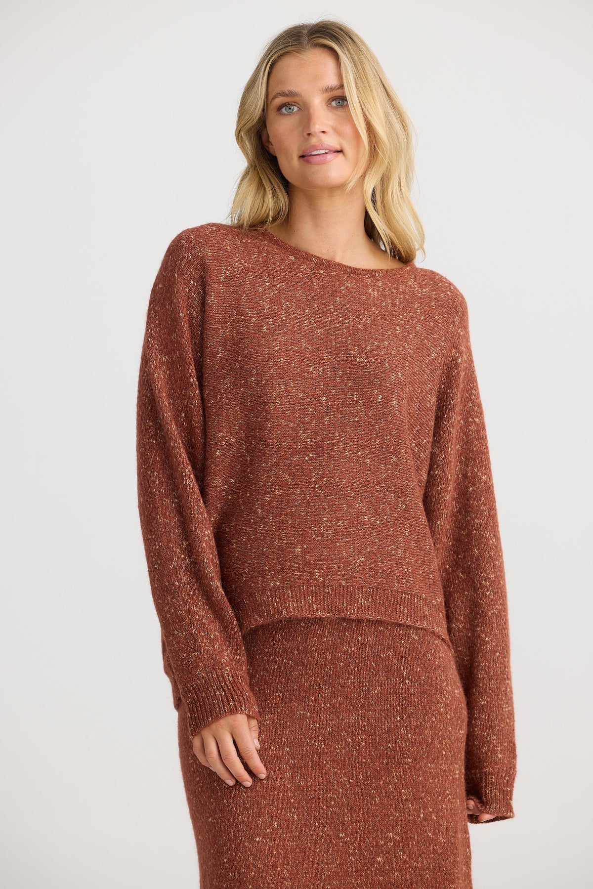 THE SHANTY CORPORATION Freddie Knit - Paprika Jumpers + Knitwear - Zabecca Living