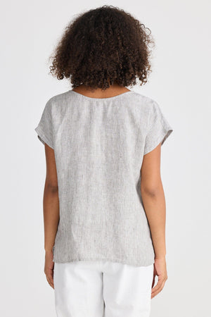 THE SHANTY CORPORATION Havana Tee - Charcoal Fleck Tee - Zabecca Living