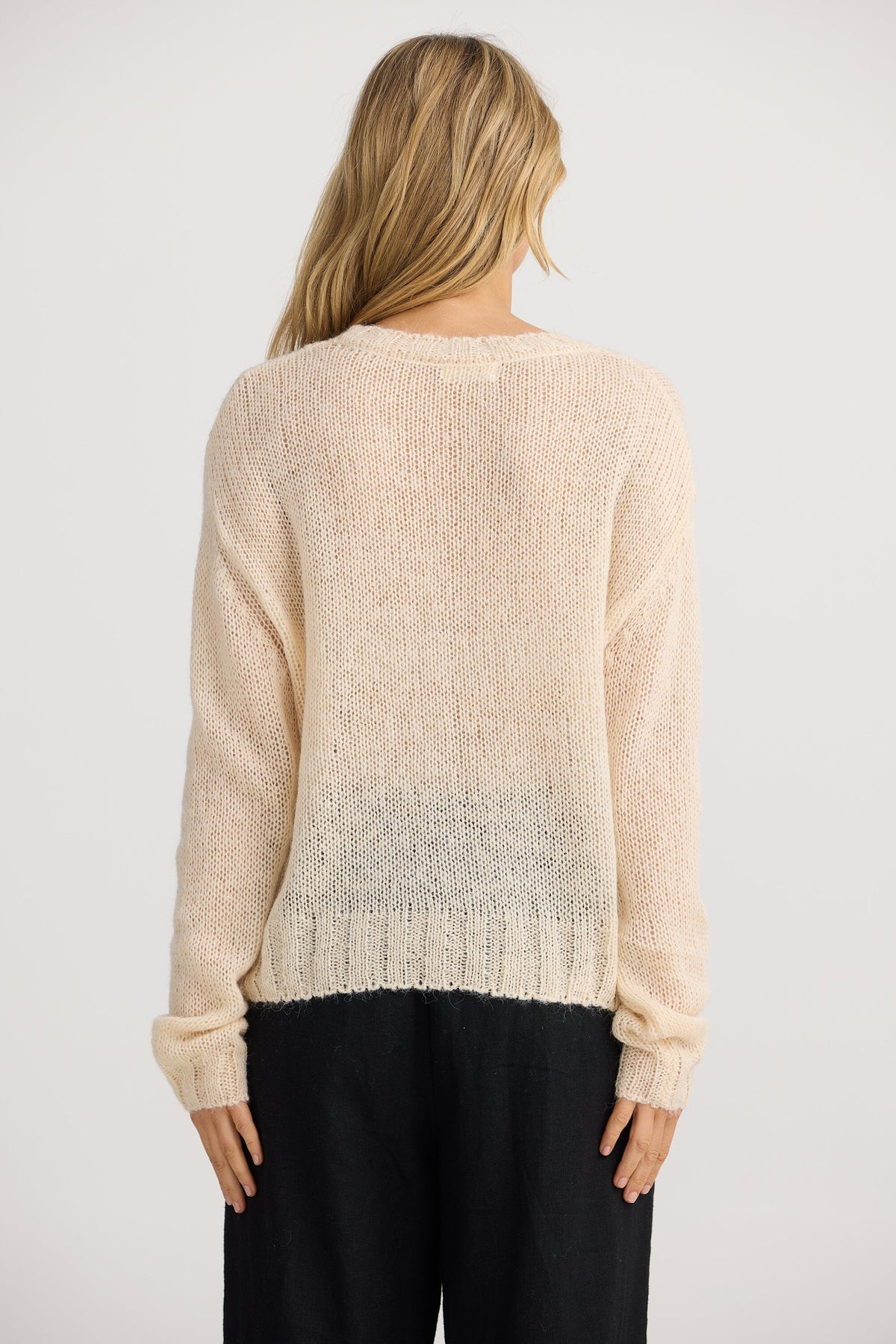 THE SHANTY CORPORATION Momento Knit - Natural Jumpers + Knitwear - Zabecca Living