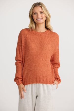 THE SHANTY CORPORATION Momento Knit - Pumpkin Jumpers + Knitwear - Zabecca Living