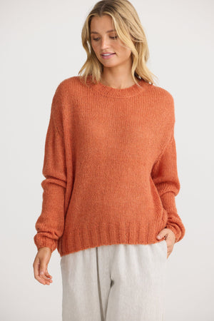 THE SHANTY CORPORATION Momento Knit - Pumpkin Jumpers + Knitwear - Zabecca Living