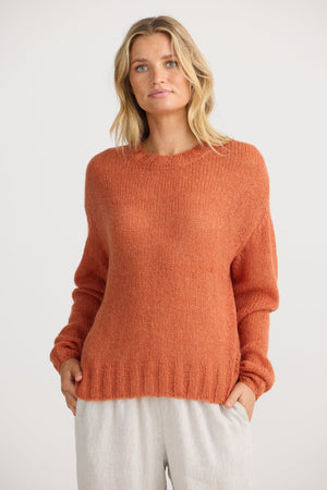 THE SHANTY CORPORATION Momento Knit - Pumpkin Jumpers + Knitwear - Zabecca Living