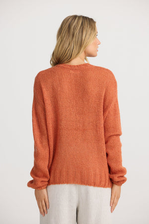 THE SHANTY CORPORATION Momento Knit - Pumpkin Jumpers + Knitwear - Zabecca Living