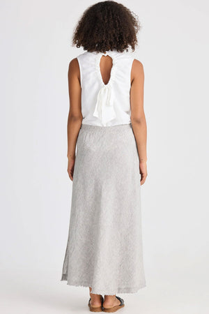 THE SHANTY CORPORATION Sicily Skirt - Charcoal Fleck Skirt - Zabecca Living