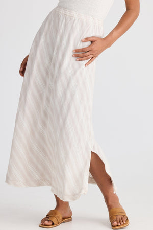 THE SHANTY CORPORATION Sicily Skirt - Charcoal Fleck Skirt - Zabecca Living