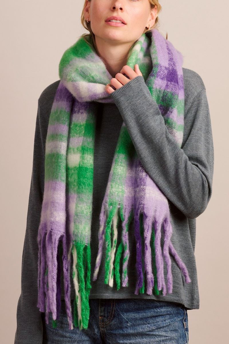 TIGER TREE Davos Scarf - Purple scarf - Zabecca Living