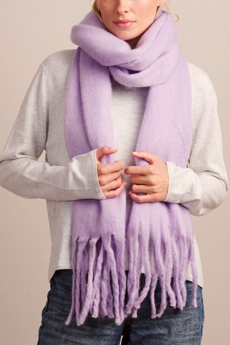 TIGER TREE Matterhorn Scarf - Lilac scarf - Zabecca Living