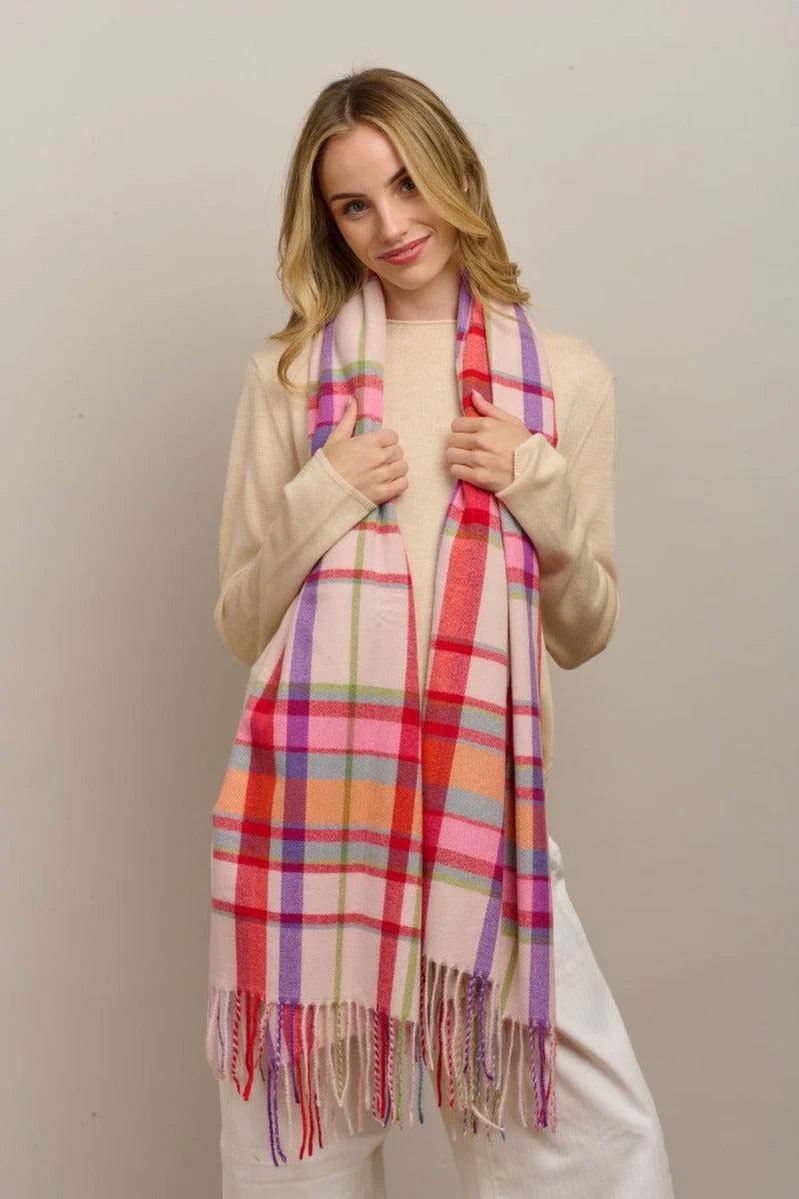 TIGER TREE Mayfair Scarf - Cream scarf - Zabecca Living