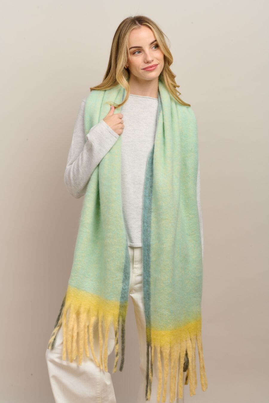 TIGER TREE Meribel Scarf - Mint scarf - Zabecca Living