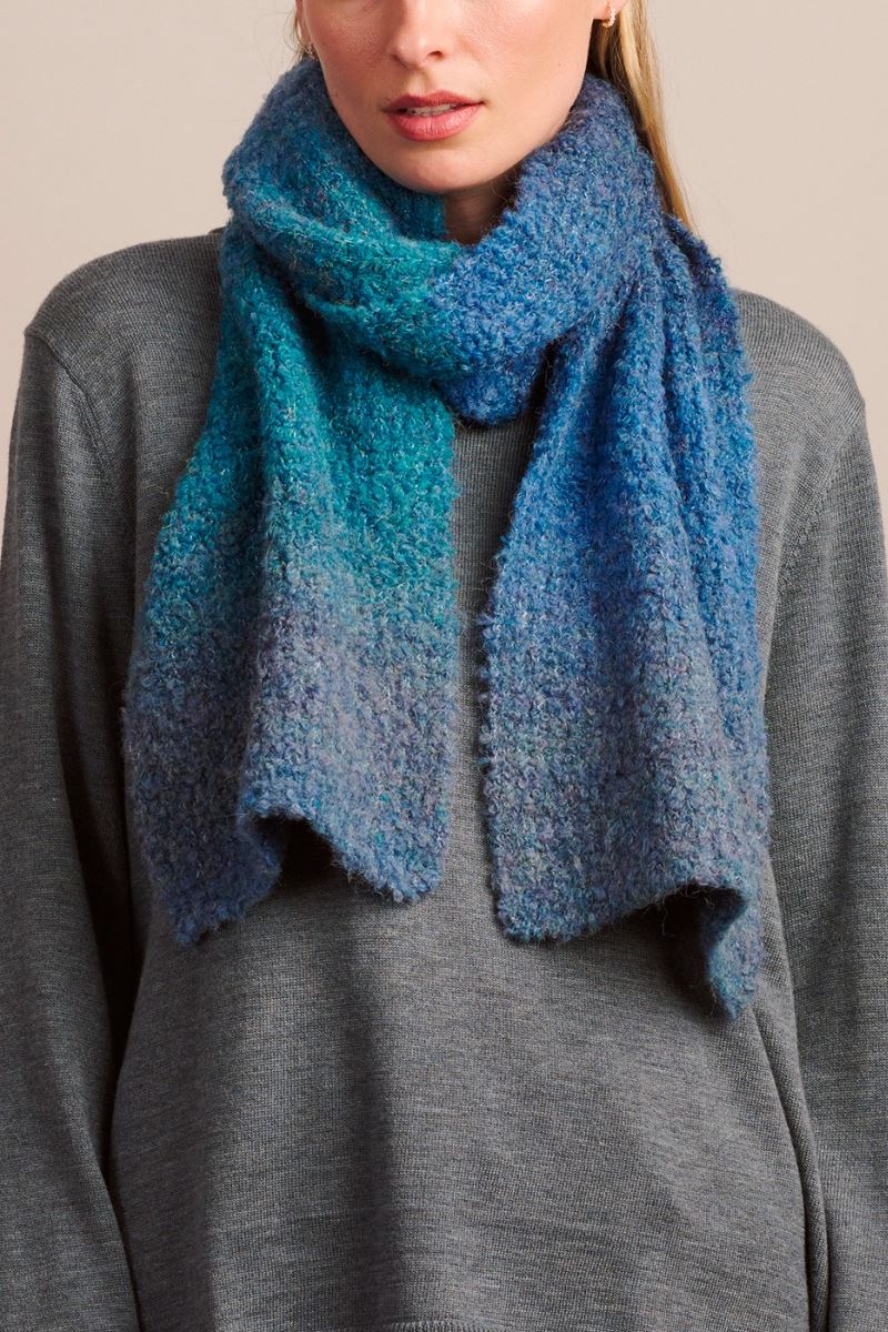 TIGER TREE Recycled Garden Scarf - Blue Sky scarf - Zabecca Living