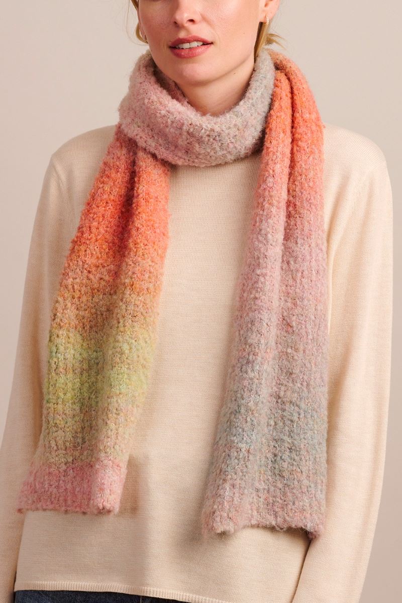 TIGER TREE Recycled Garden Scarf - Pink Bouquet scarf - Zabecca Living