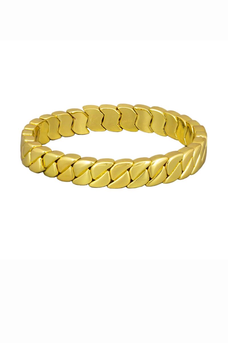 TIGER TREE Rope Bracelet - Gold Twist BRACELET - Zabecca Living