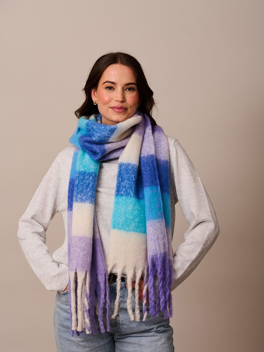 TIGER TREE Saint Martin Scarf - Blues scarf - Zabecca Living