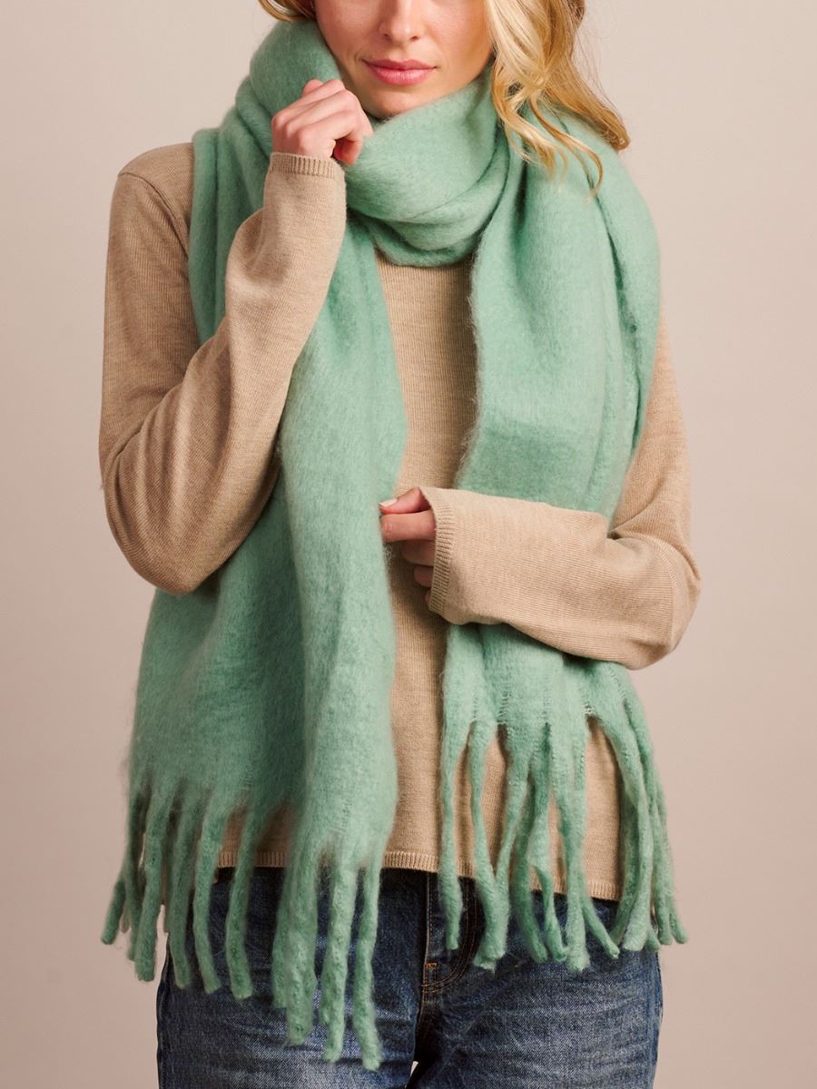 TIGER TREE Verbier Scarf - Mint scarf - Zabecca Living