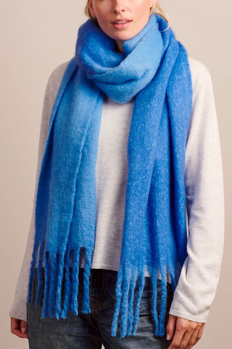 TIGER TREE Zermatt Scarf - Electric Blue scarf - Zabecca Living