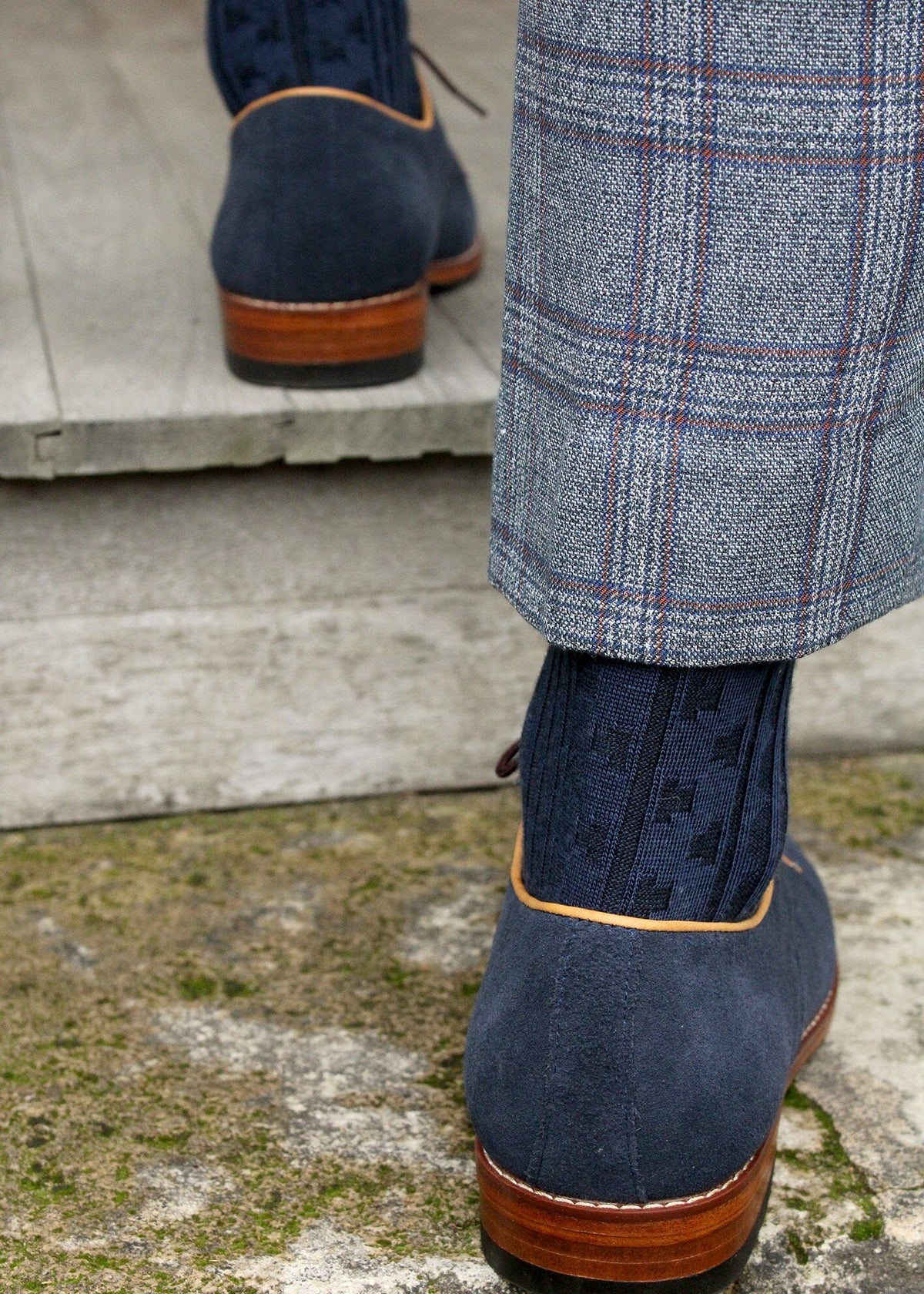 TIGHTOLOGY Industry Merino Wool Socks – Blue Socks - Zabecca Living