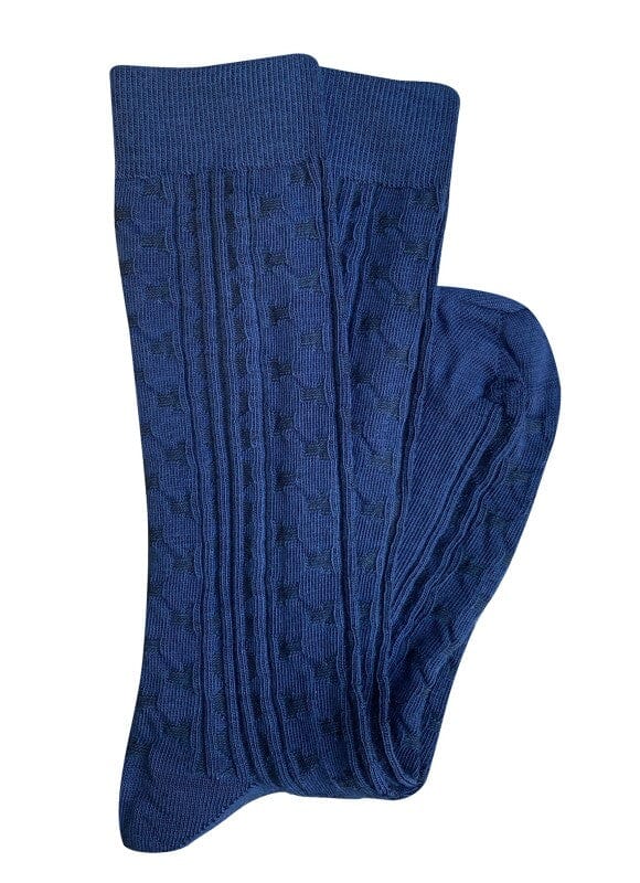 TIGHTOLOGY Industry Merino Wool Socks – Blue Socks - Zabecca Living