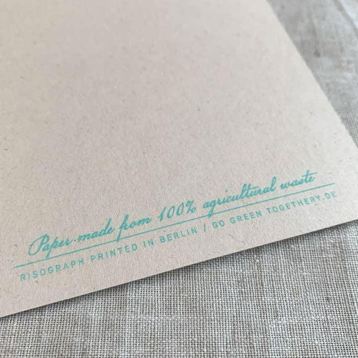 TOGETHERY Bonvoyage Postcard - Ahoy greeting card - Zabecca Living