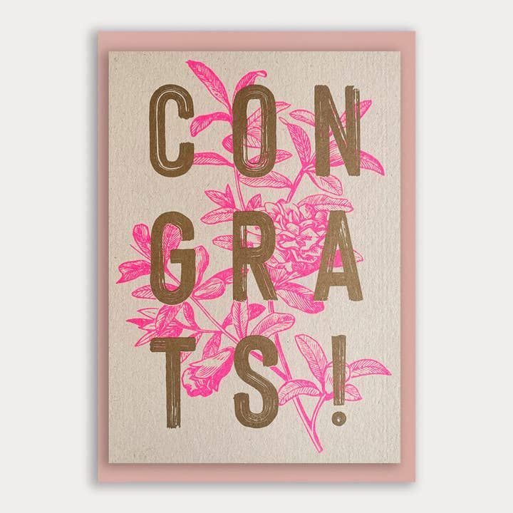 TOGETHERY Greeting Maxi Card - Congrats greeting card - Zabecca Living