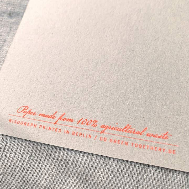 TOGETHERY Greeting Postcard - Birdcage greeting card - Zabecca Living