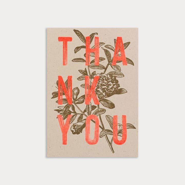 TOGETHERY Greeting Postcard - Thankyou greeting card - Zabecca Living