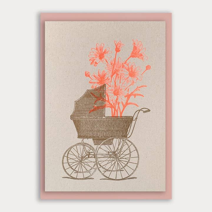 TOGETHERY Newborn Maxi Card - Stroller Baby Card - Zabecca Living