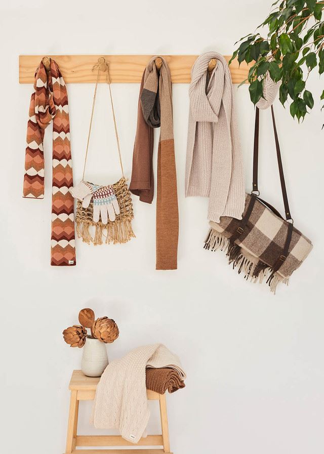 UIMI Abigail Merino Scarf - Gingerbread scarf - Zabecca Living