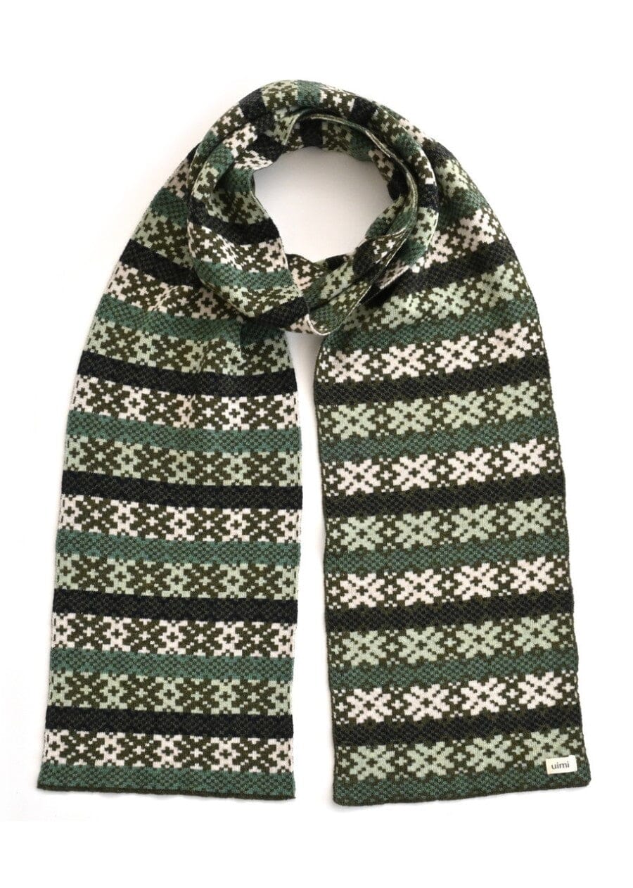UIMI Heidi Merino Scarf - Moss scarf - Zabecca Living