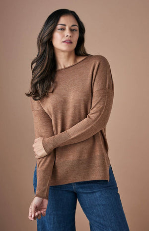 UIMI Sutton Top - Gingerbread Jumpers + Knitwear - Zabecca Living