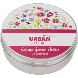 URBAN GREENS Seed Balls - Cottage Garden Flowers GROW KIT - Zabecca Living