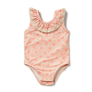 WILSON & FRENCHY Crochet Swimsuit - Amelie Floral BABY CLOTHING - Zabecca Living