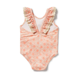 WILSON & FRENCHY Crochet Swimsuit - Amelie Floral BABY CLOTHING - Zabecca Living