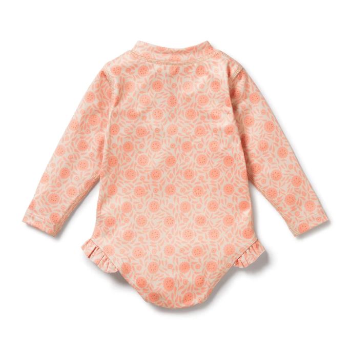 WILSON &amp; FRENCHY Long Sleeve Swimsuit - Amelie Floral BABY CLOTHING - Zabecca Living