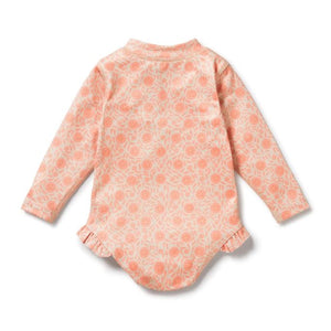 WILSON & FRENCHY Long Sleeve Swimsuit - Amelie Floral BABY CLOTHING - Zabecca Living