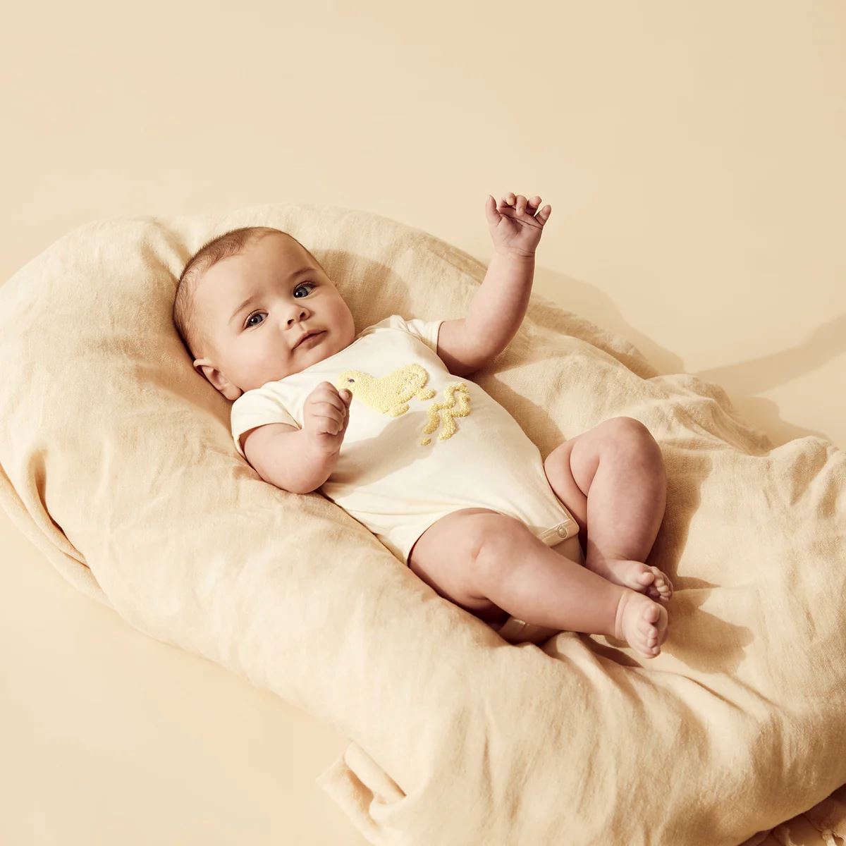 WILSON &amp; FRENCHY Organic Bodysuit - Quack BABY CLOTHING - Zabecca Living