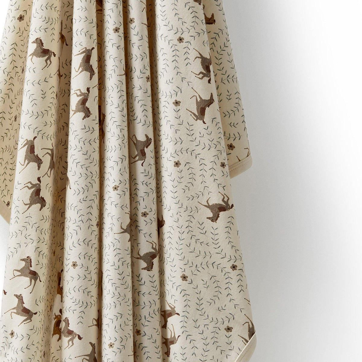 WILSON & FRENCHY Organic Bunny Rug - Trixie Horse BABY BLANKET - Zabecca Living